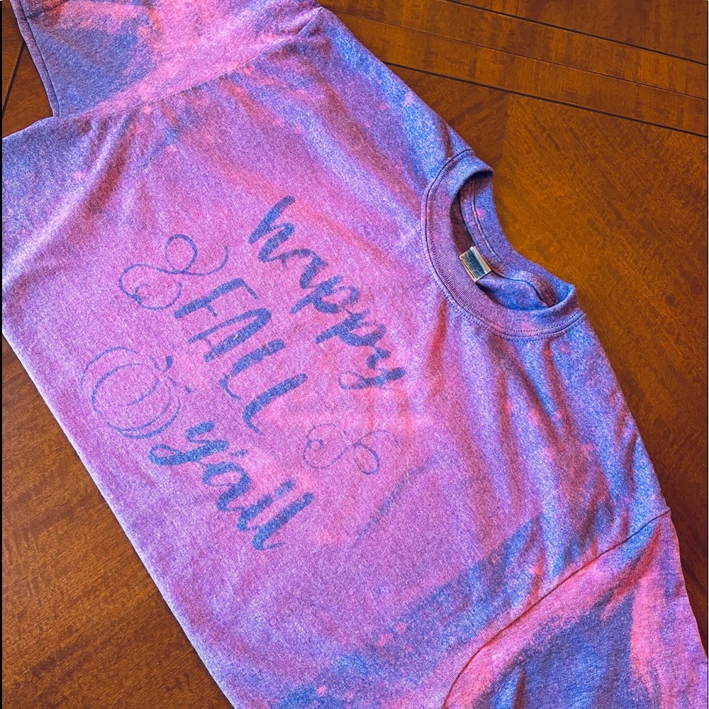 Custom fall shirt.